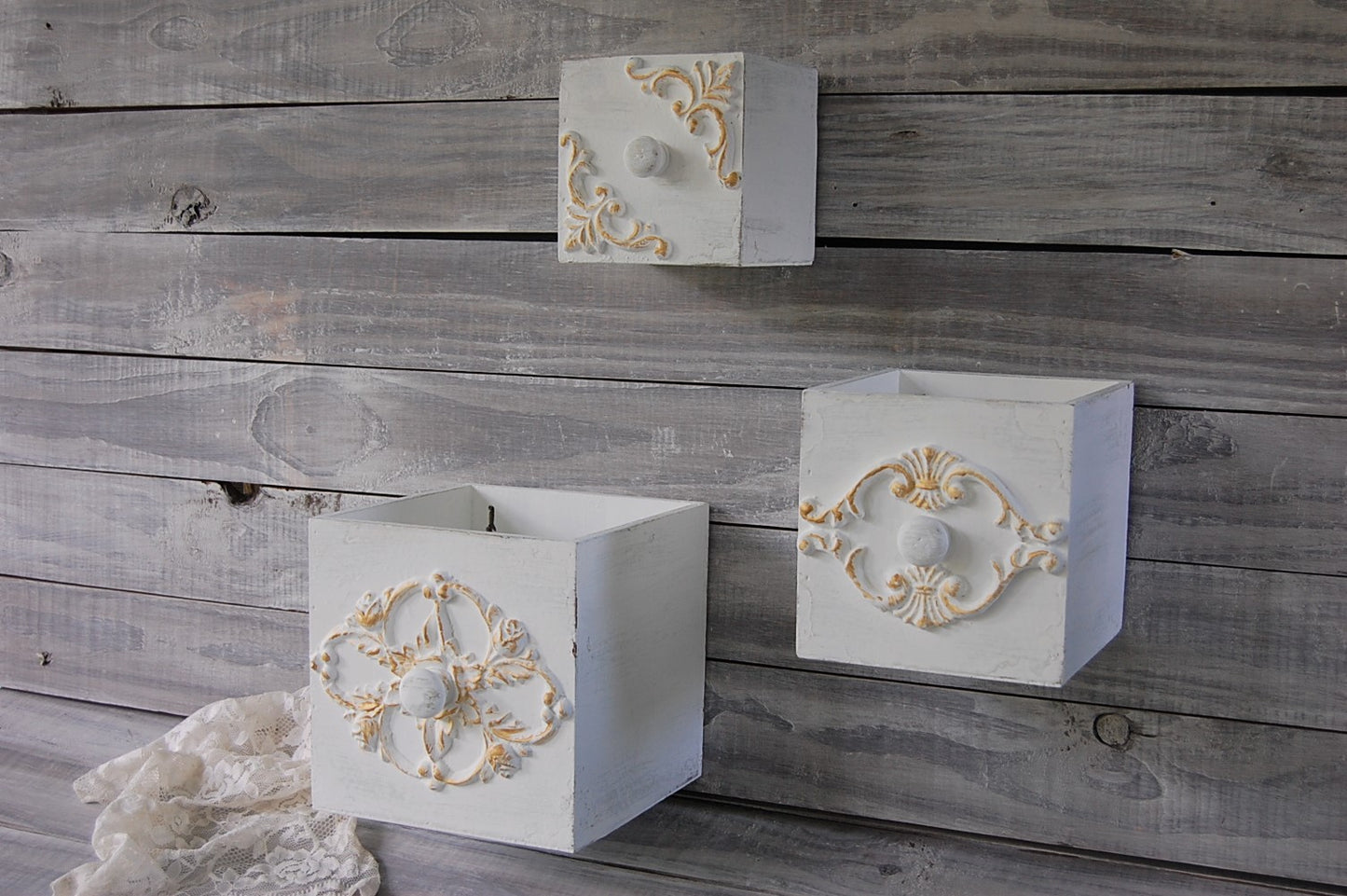 Rustic wall boxes