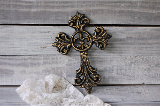 French gothic cross
