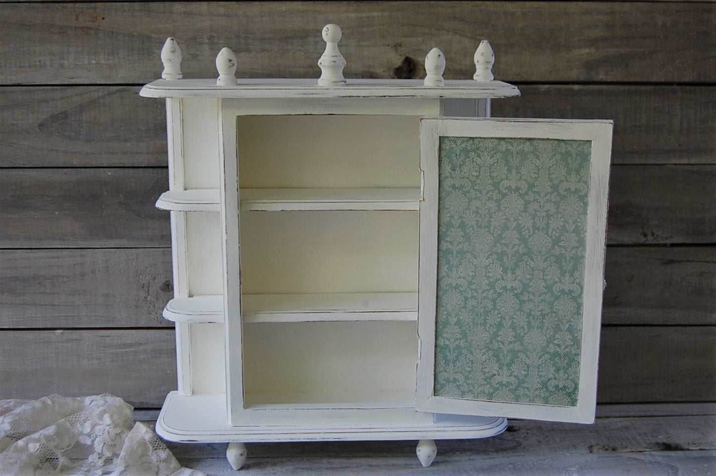 Shabby chic wall cabinet