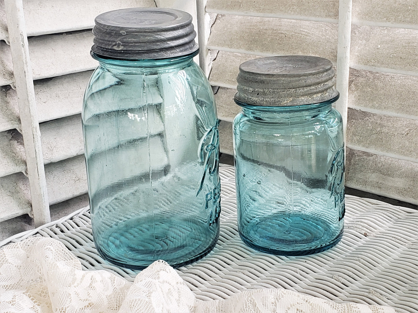 Vintage Perfect mason jars