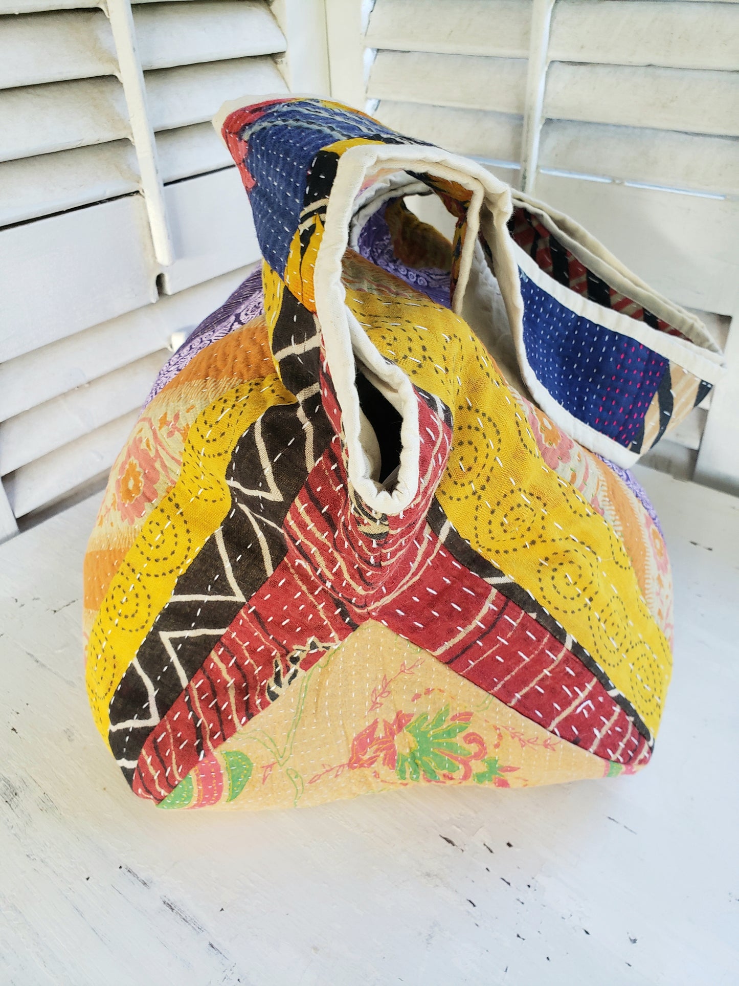 Kantha Quilt Bag
