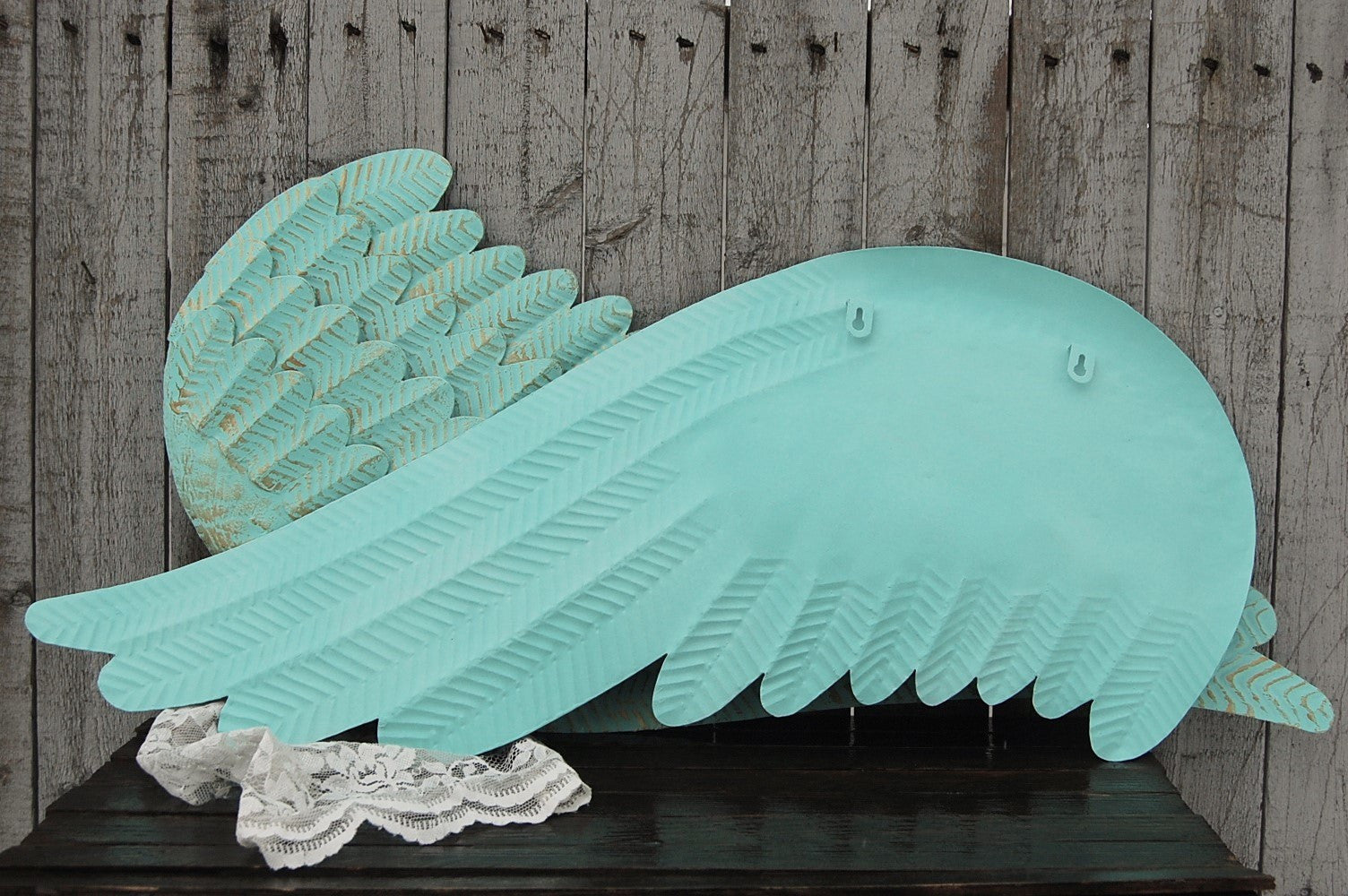 Mint green angel wings – The Vintage Artistry