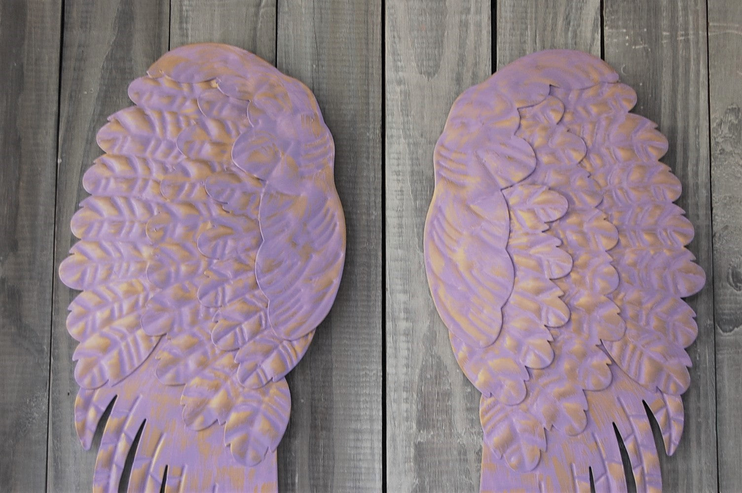 Lavender angel wings - The Vintage Artistry