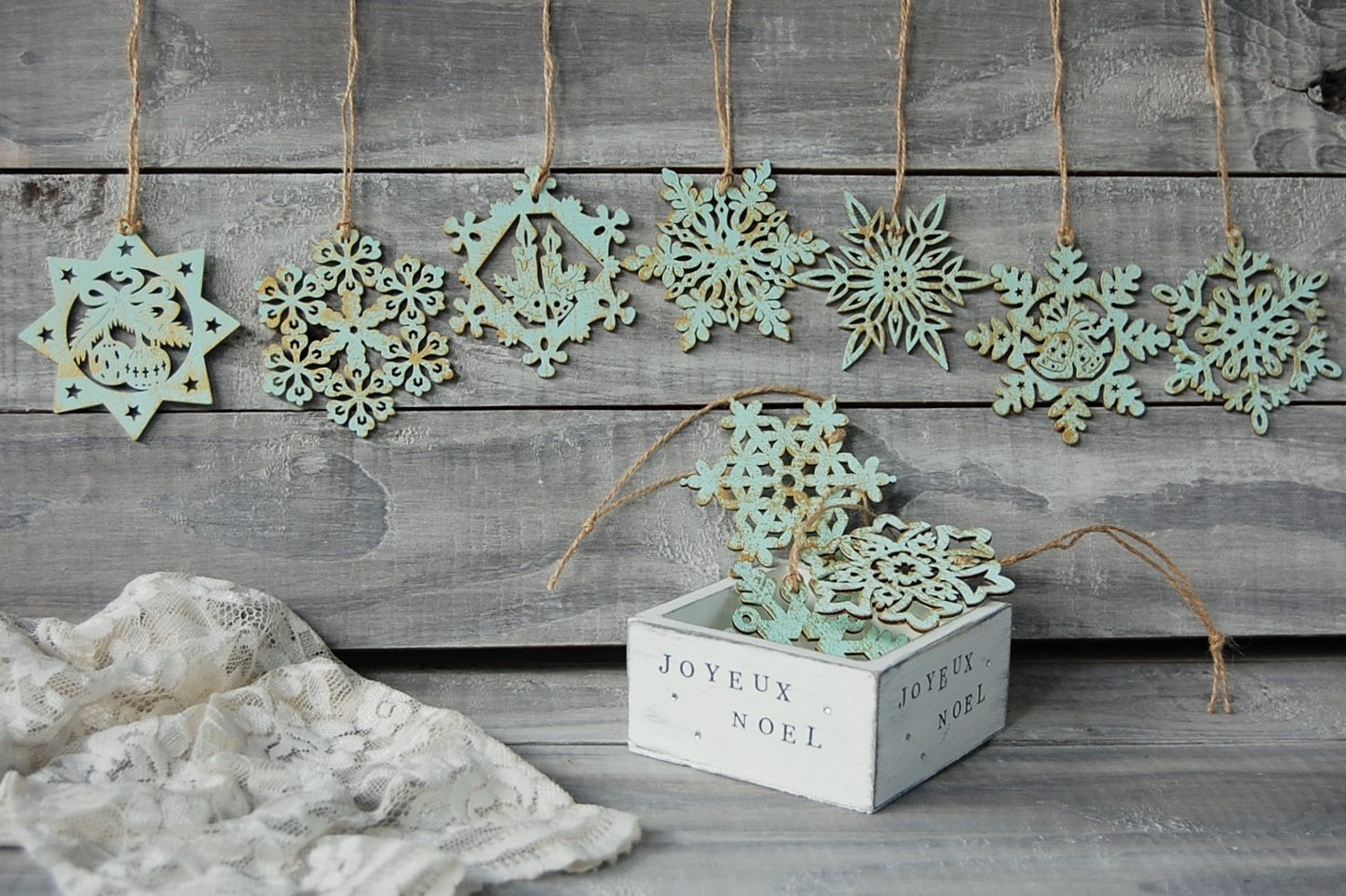 Gift boxed ornaments