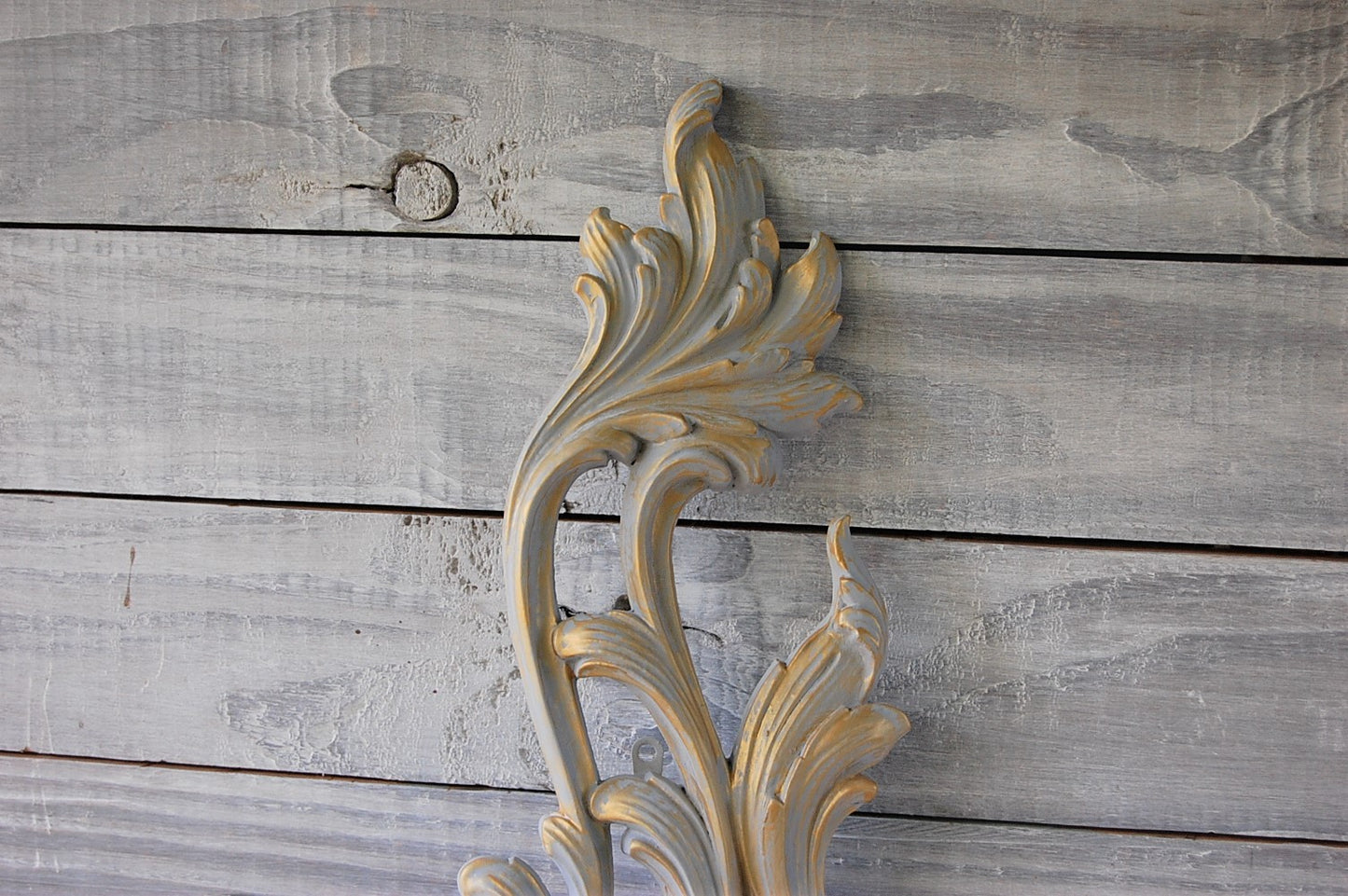 Hollywood Regency candle sconce
