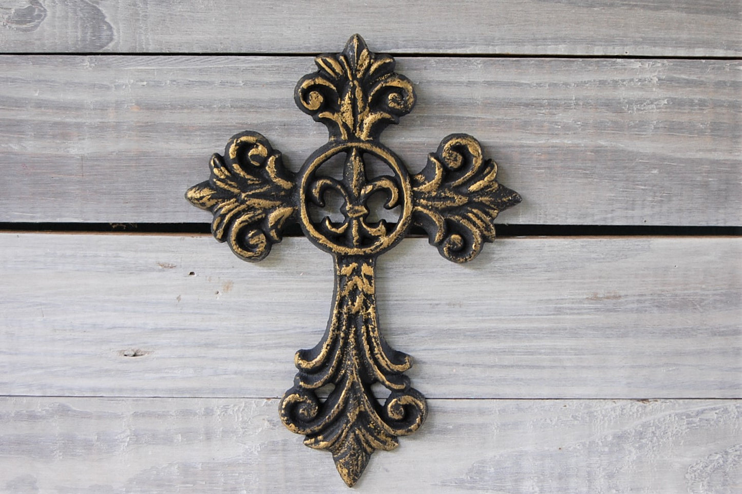 French gothic cross