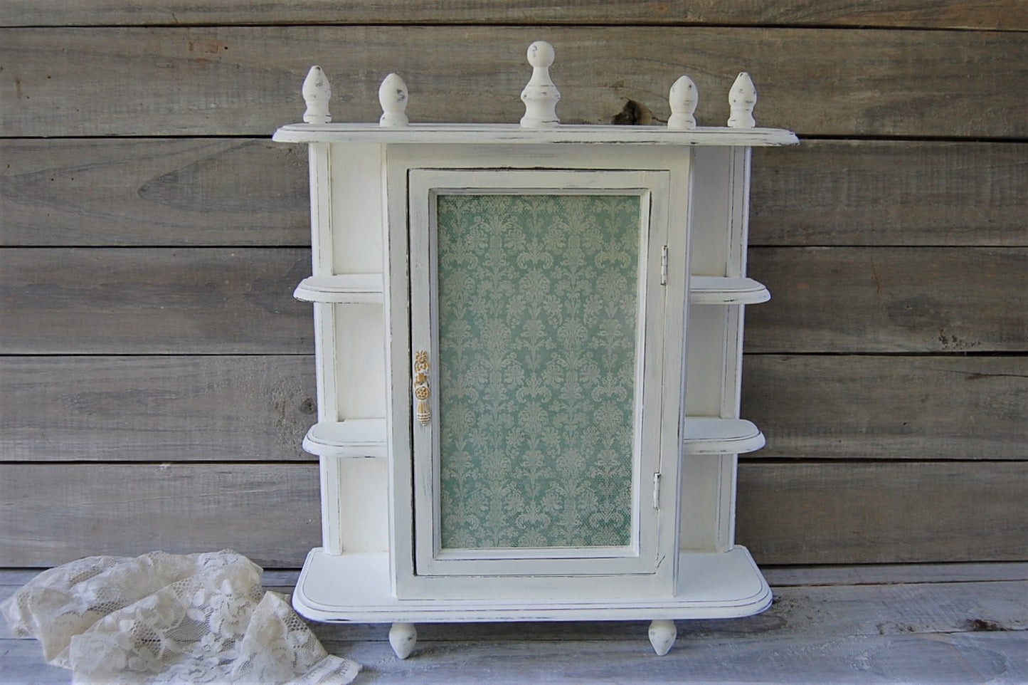 Shabby chic wall cabinet