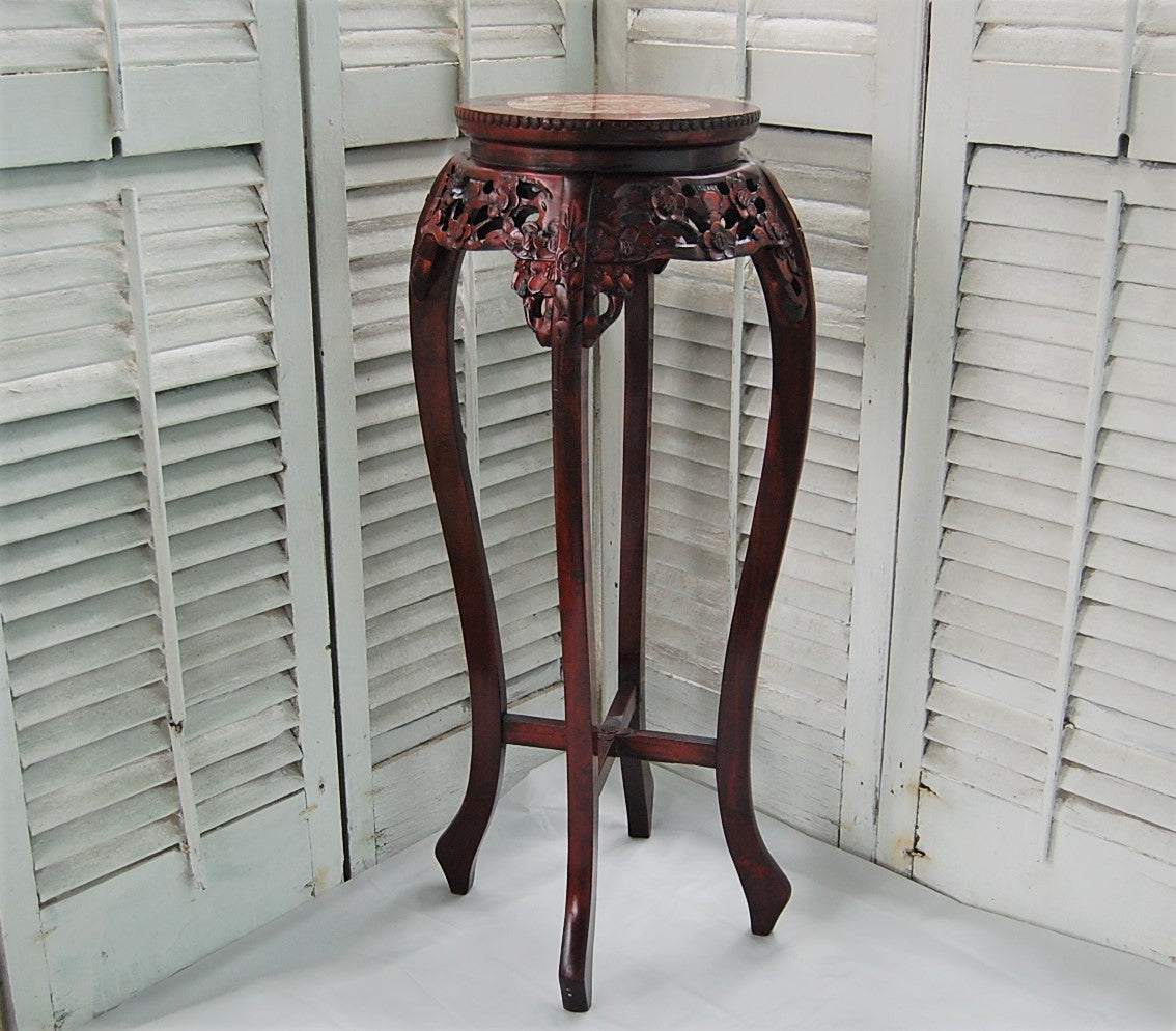 Chinese Rosewood plant stand