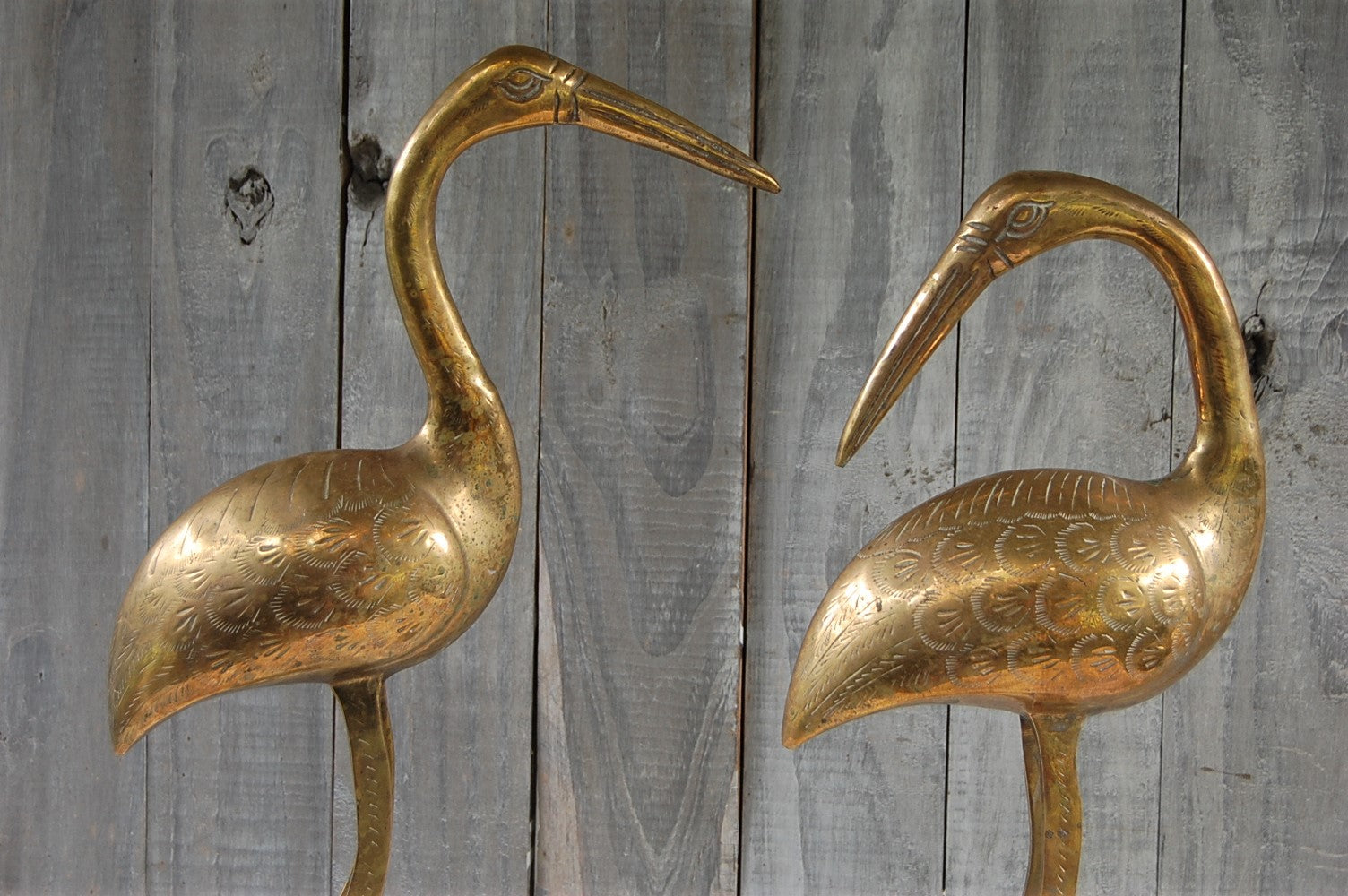 Large brass swan – The Vintage Artistry